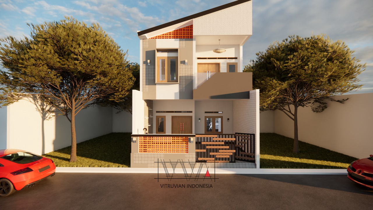 Desain Rumah 2 Lantai di Bekasi untuk Keluarga dengan 3 Anak